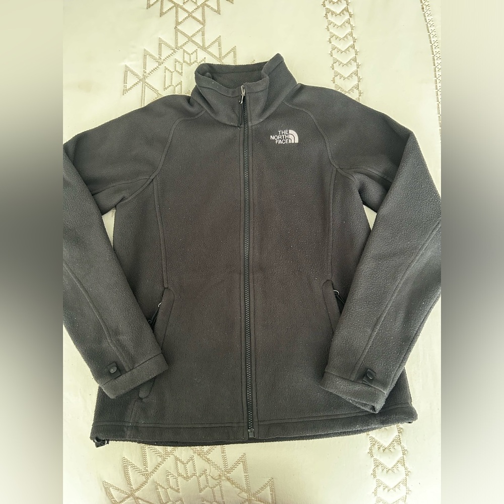 The north face zip up fleece